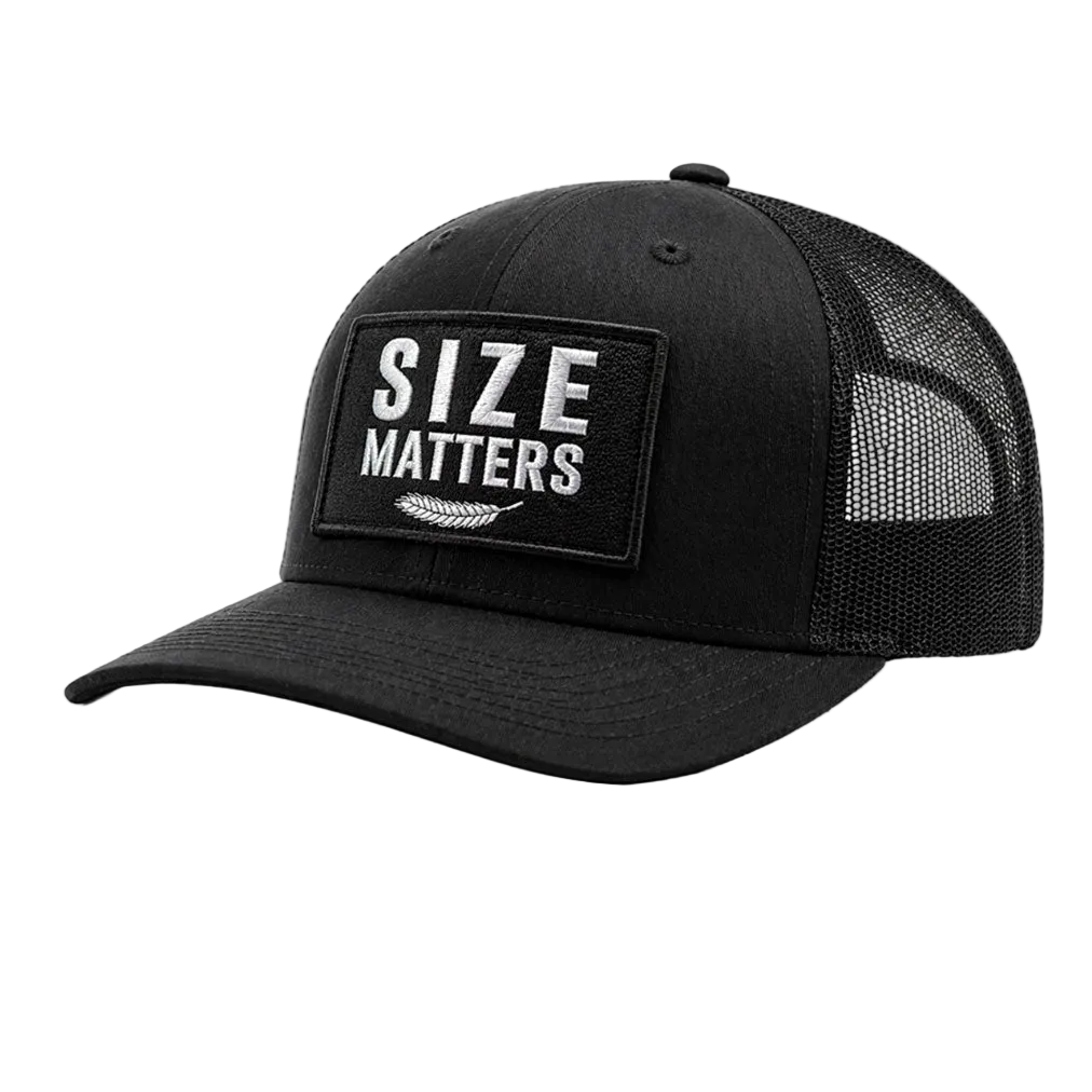 Jaywalk Rye "Size Matters" Trucker Cap