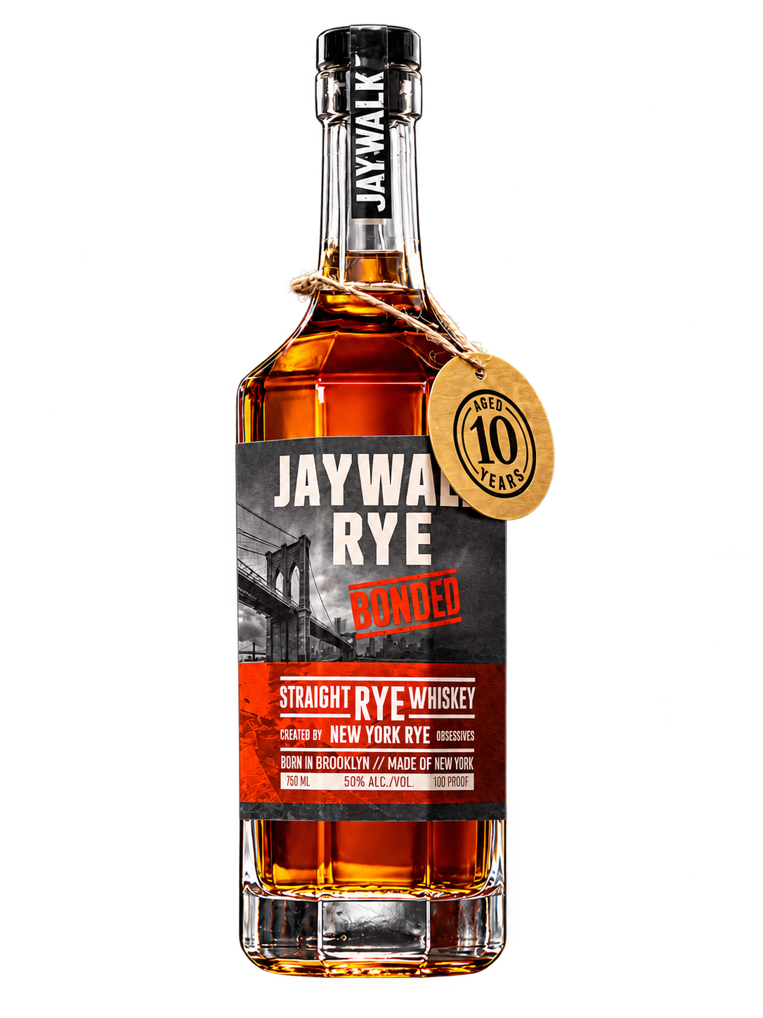 Jaywalk 10 Year Old Bonded Rye Whiskey